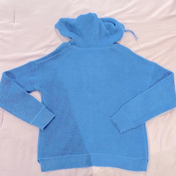 Blue Hooded Sweater - Picture 2 of 2